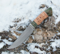 Нож Клыч из порошковой стали S390 купить на сайте koval-knife.shop